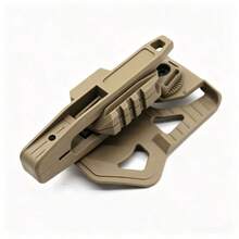 1pc Ambidextrous Holster Multi-Functional Tactical Adjustable 9mm/SW40/357 G17 G19 Waist Quick Draw Holster - Sand - Khaki - View 10