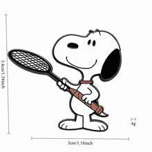 قطعة واحدة من دبوس Snoopy الرياضي الجديد لعام 2026، إكسسوار ممتع ومرح للملابس وحافظة الأقلام والمزيد، صغير الحجم وفريد من نوعه، مناسب كهدية للأصدقاء والعائلة في رأس السنة والهالوين والكريسماس (نمط عشوائي) - متعدد الألوان - مشاهدة 9