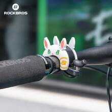 ROCKBROS 1PC Bicycle Bell Cartoon-Style Design Dinosaurs & Rabbits With 100dB Alert Waterproof Aluminum Alloy Bicycle Accessories - Multicolor - View 11