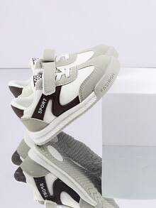 1 Pair Kids Spring/Autumn New Sports Shoes, Children Boys/Girls Casual Sneakers - Grey - View 5