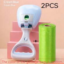2PCS Pet Poop Scooper With Waste Bags, Portable Dog Walking Tool, Portable Dog Poop Scoop, Built-In Trash Bag Dispenser, Lightweight Claw-Style Pet Waste Picker, Suitable For Walks, Parks And Outdoor Cleaning - View 11