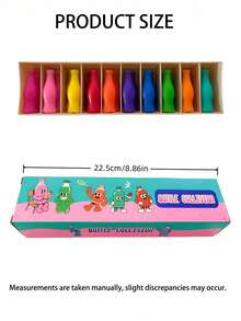 1pc Memory Bottle Color Matching Game, A Strategic Floor Game Suitable For Classroom And Home Entertainment, Can Improve Memory, Party Game Prop - Multicolor - View 8