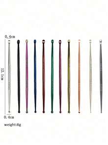 1pc Tonsil Stone Remover, Non-Slip Design, Ergonomic Handle, Can Remove Tonsil Stones And Earwax, Durable Oral Care Tool, Practical Fashionable Sturdy, Personal Care Product, Portable Cleaner - Multicolor - View 7