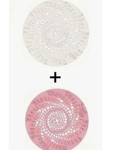 1pc/2pcs Flexible Durable Reusable, Easy To Clean After Use, Unique Spiral Hole Design, Fast Drainage And Effectively Traps Hair And Debris, Ideal For Home Bathroom Shower - Multicolor - View 8