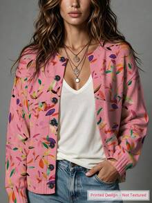 ASHKATIA Women's Plus-Size Vintage Cardigan Sweater, Fall Winter Knit For Social Occasions - Multicolor - View 4