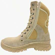 Men Military & Tactical Boots - Khaki - View 5