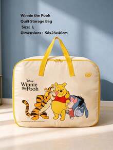 Disney Mickey Minnie Winnie Pooh Toy Story Quilt Storage Bag, Large Foldable Dustproof Blanket Organizer With Handle, Closet Clothes Storage - Multicolor - View 12