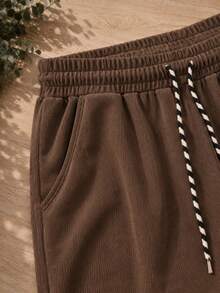 Women Sweatpants - Brown Beige - View 4