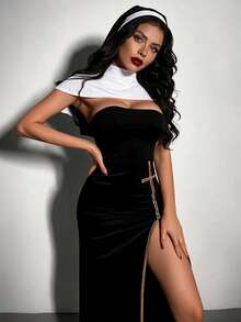 Cosplay Clothing - Black - View 5