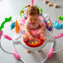 Baby Bouncers, Jumpers & Swings - Pink - View 3