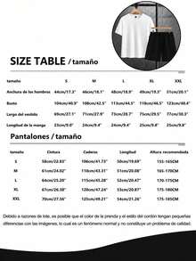 Men T-Shirt Co-Ords - Black - View 6