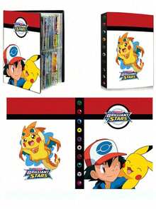 Panini Bandai Card Album Card Collection Book Pocket Monster Pet Spirit Holds 120 Cards (Cards Not Included) - One Size - View 3