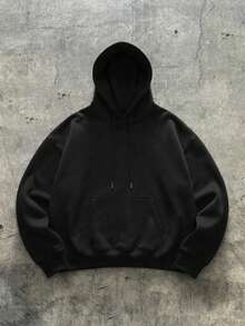 Men's Sports Casual Hoodie, Practical Pockets, Suitable For Daily Wear And Sports Scenes. - Black - View 8