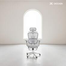DRÜCKEN Home Office Chairs - Light Grey - View 1