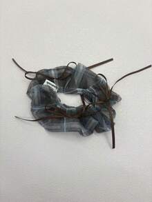 Academy Style Retro Plaid Pattern Scrunchie Hair Accessory, Spring/Summer New Fashion Versatile Hair Band, Made Of High Elasticity Rubber Material, Suitable For Ponytail And Other Hairstyles. Autumn/Winter Decorative Hair Accessory Headpiece Fashion Women's Hair Accessory, Ideal Gift Suitable For Work, Business, Commuting - Multicolor - View 10
