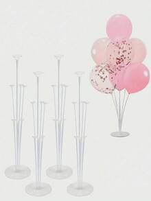 (Balloons Not Included) 1/2 Set Self-Adhesive Base Balloon Arch Kit, No Power Needed, Suitable For Birthday, Wedding, New Year, Graduation Ceremony, Holiday Atmosphere Decoration - Multicolor - View 4