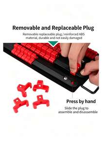 Socket Organizer Rail With Sturdy Fixed, Sliding And Detachable Socket Holders; Designed For Socket Storage Men's Tools - Multiple Styles - View 7
