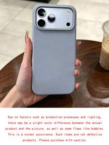 Liquid Silicone 3-Layer Full Coverage Soft Rubber Phone Case Compatible With Iphone 18 Pro Max 18 Pro 17 Pro 17 Pro Max 17, Fresh Summer Color, Shockproof Protective Case With Anti-Scratch Microfiber Lining, Compatible With IPhone 13 11 16 Pro Max 15 14 Plus 12 Mini XS Max 7 8 Plus - Silver - View 4