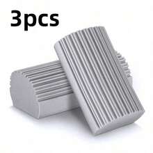 1/3pcs Absorbent Sponge Cleaning Brush, Reusable Wavy Striped Sponge Duster, Soft Brush Head, Suitable For Blinds, Glass, Vents, Mirrors, Window Gaps, Baseboards, Kitchen Bathroom Home Cleaning Tool, Christmas Home Cleaning Gift - Multicolor - View 8