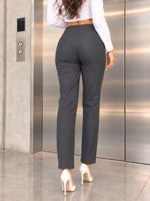 Women Pants - Grey - View 3