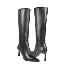 NOMADAS WOMEN'S BOOTS 70205 BLACK FAUX LEATHER - Black - View 1
