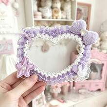 1pc New Creative Heart-Shaped Photo Card Holder, Anime/Manga Idol Card Sleeve For Collectors - Y - View 18
