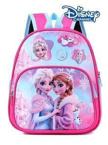 Disney Frozen Anna, Avengers, Stitch, Spider-Man Theme Backpack, Multi-Color Cartoon Superhero, Princess And Alien Pattern Student School Bag, Lightweight Durable Large Capacity Daily Backpack, Suitable For Teens And Adults, Casual Cartoon Style, With Front Pocket, For School, Commute And Daily Travel, Cute 3D Cartoon Pattern, Multiple Designs Available - Multicolor - View 8
