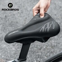 ROCKBROS 1PC Cycling Silicone Seat Cover Slow Rebound Memory Foam Suitable For Long-Distance Cycling Memory Foam Shock-Absorbing Seat Cushion Anti-Friction And Breathable Neoprene Seat - Multicolor - View 9