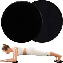 Pilates Gliding Disc Yoga Abdominal Fitness Foot Slide Board Waistline Butt Lift Core Training Exercise Slider - Multicolor - View 3