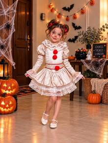 Tween Girls Costumes - Beige - View 1
