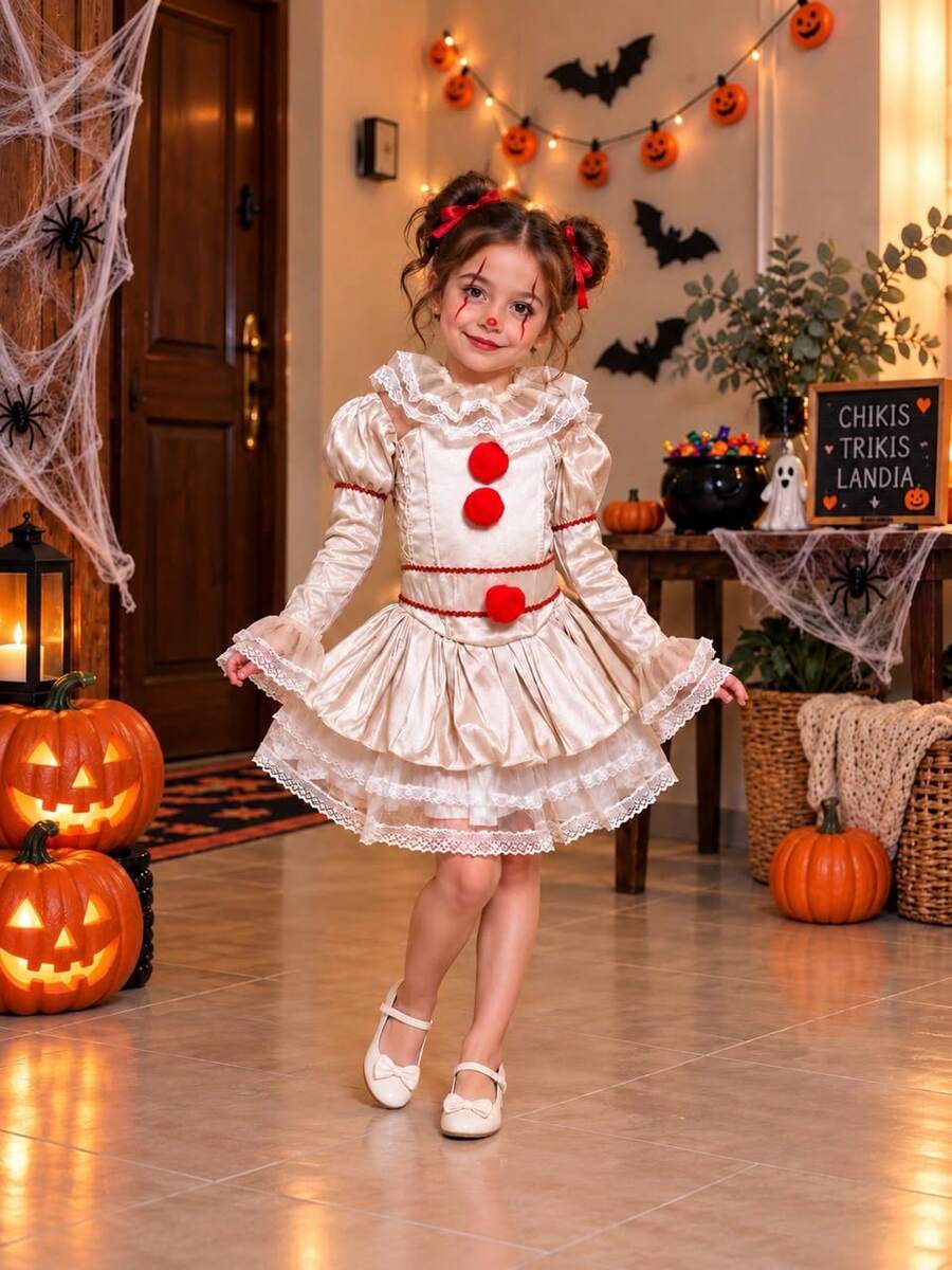 Tween Girls Costumes - Beige - View 1