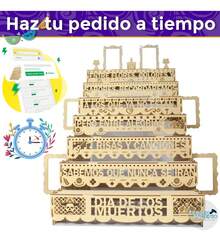 Ofrenda Día De Muertos Altar Frase Con Decoración Y Adornos - 1 - Ver 7