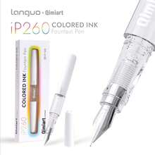 مجموعة أقلام حبر نافورة ملونة Languo X Qimiart IP260، 5 سلاسل إجمالي 20 لون، 4 ألوان لكل عبوة أقلام نافورة بريشة، أدوات مكتبية للعودة إلى المدرسة وكتابة المذكرات - قلم حبر iP260 - مشاهدة 13