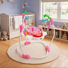 Baby Bouncers, Jumpers & Swings - Pink - View 1