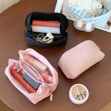 OBOVAY 2pcs/1pc Mini Portable Storage Bag, Portable Storage Bag, Sanitary Napkin Storage Bag, Suitable For Storing Lipstick, Coins, Sanitary Napkins, Cosmetics, Etc., Suitable For Daily Washbasin Storage, Vanity Storage, Business Travel, Daily Commute, Etc. - Multicolor - View 12