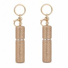 1pc Shiny Valentine's Day Wedding Birthday Gift Perfume Atomizer Keychain, Refillable Mini Portable Spray Bottle Dispenser, With Lobster Clasp, Fashionable Bag Charm Car Keychain, 8 Colors Available - Multicolor - View 18
