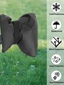 2/1pc Outdoor Faucet Freeze Protection Cover,Thickened Thermal Insulation Anti‑Freeze Bag,Reusable Garden Faucet Freeze‑Prevent Sleeve,Suitable For Courtyard Irrigation Tools Accessories In Cold Weather With Snow And Rain.Garden Furniture. - Multi-color - View 5