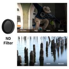 MECORIGHT MECO UV CPL ND Action Camera Lens Filter Compatible With OSMO Action 5 Pro Action4 Action3,ND8 ND16 ND32 ND64 Optical Glass Filter,Multi Coated Waterproof Anti-Scratch Lens Protector For Outdoor Daily Video Shooting - View 8
