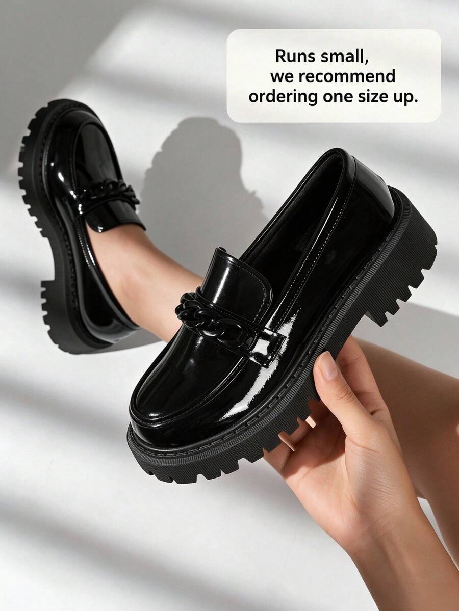 Muse Loafer 女款粗跟蝴蝶結樂福鞋，優雅圓頭溝槽底休閒正裝鞋，適合商務辦公工作與日常穿著