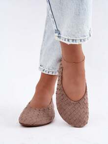 Women's Daily Slip-On Casual Versatile Shoes - Beige - View 1