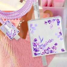 Bow/Heart/Lavender Style Data Cable Protector Sleeve Compatible With Xiaomi Charger 67W-90W Anti-Drop Protective Case To Prevent Breakage - Clear - View 3