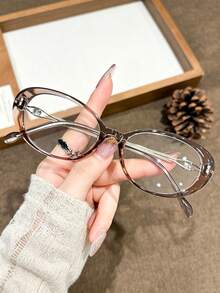 Women's Fashion Luxury Rhinestone-Encrusted Cat Eye - Clear - View 12