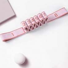 8-Grid Yoga Stretching Band, Elastic Band, Resistance Band, Split Training Strap, Dance Band, Hip Joint Stretching Band, Suitable For Yoga, Pilates, Fitness Training - B - View 3