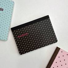 Polka Dot Portable Planner Notebook, Daily Schedule Notebook, Essential For Middle School, High School, College Students, Original Notebook, Diary, A6 Quirky TODO LIST, Students, Office Workers, Planner Enthusiasts, Study Planning, Daily Check-In, On-The-Go Recording, Campus Use, Office Memo, Birthday Gift, Holiday Gift, Portable, Desk Storage, Planner Collage, Best Friend Gift, Time Management - A - View 10