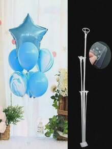 (Balloons Not Included) 1/2 Set Self-Adhesive Base Balloon Arch Kit, No Power Needed, Suitable For Birthday, Wedding, New Year, Graduation Ceremony, Holiday Atmosphere Decoration - Multicolor - View 8