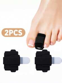 QKC 2pcs Toe Pads, Unisex Soft Shoe Insoles, High Heel & Sports Shoe Toe Support Protection Pads, Comfortable Daily Wear Foot Cushions - 2PCS - View 5