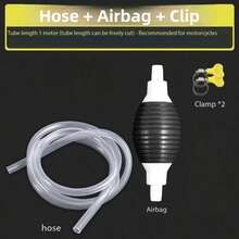 Manual Fuel Siphon Pump, Manual Transfer Pump For Gasoline, Oil And Water, Easy Fuel Line Priming And Liquid Transfer, Multi-Function Tool Suitable For Outdoor Camping, Emergency Repair And Home Use - Multicolor - View 9