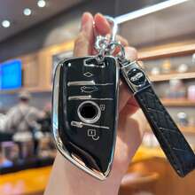 Soft TPU Remote Key Cover For BMW, With Keychain Lanyard, 4-Button Car Remote Protector, With Key Ring Accessory, Suitable For X1 X2 X3 X5 X6 Models, Premium Car Key Remote Replacement For BMW 2/3/5/6/7 Series, Essential For BMW Fans - one-size - View 6