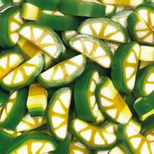 Vidal Bonbons et bonbons - VIDAL Fruit Bites Lima Limón sachet 1,5 kg 250U - Voir 8