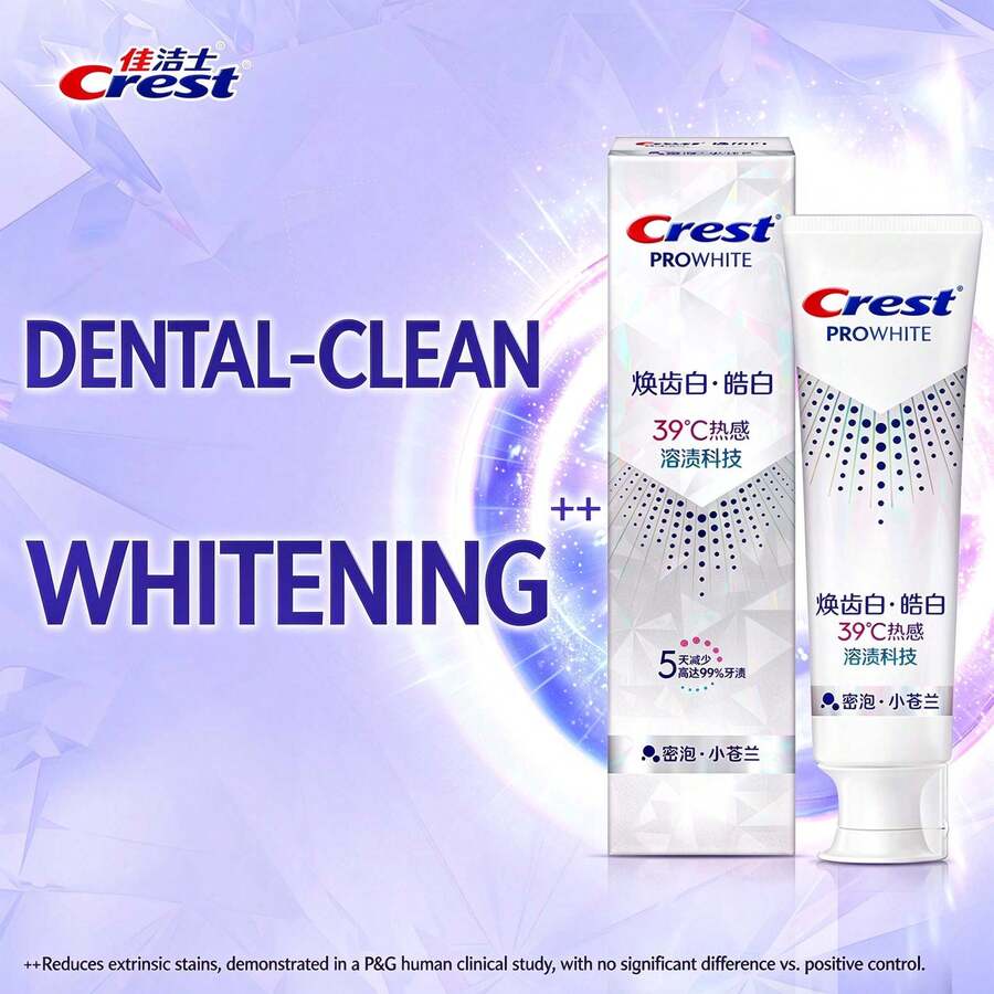 Kem đánh răng Crest Radiant White, làm trắng nhiệt sáng trắng, 120g - Bright White Thermal Whitening 120g - Xem 1